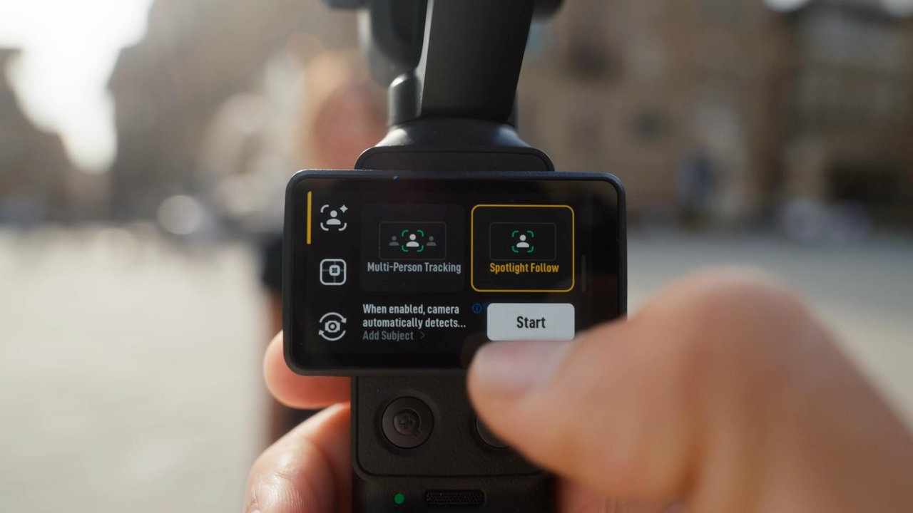 Ruční kamera se stabilizátorem DJI Osmo Pocket 4P