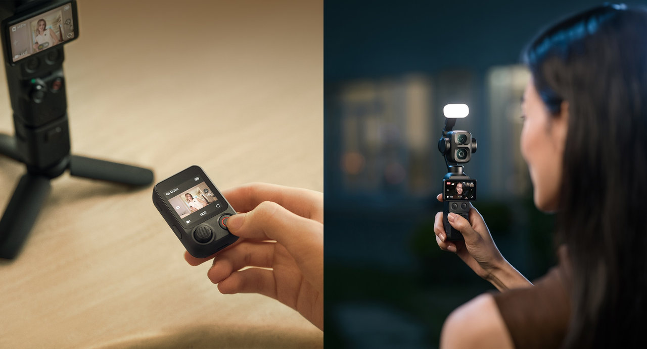 Ruční kamera se stabilizátorem DJI Osmo Pocket 4P
