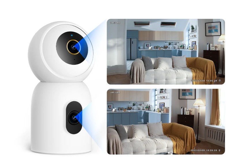 Domácí bezpečnostní kamera IMILAB C30 Dual 3K+3K Home Security Camera