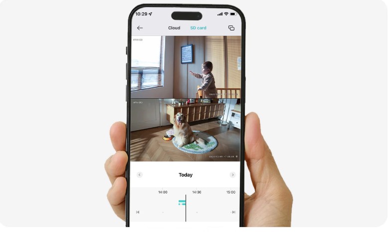 Domácí bezpečnostní kamera IMILAB C30 Dual 3K+3K Home Security Camera