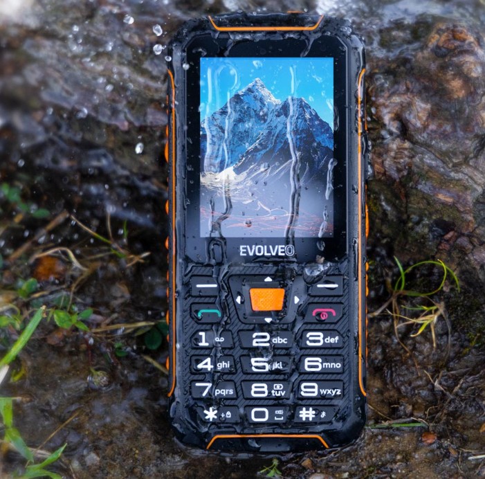 odolný tlačítkový telefon EVOLVEO StrongPhone Z6
