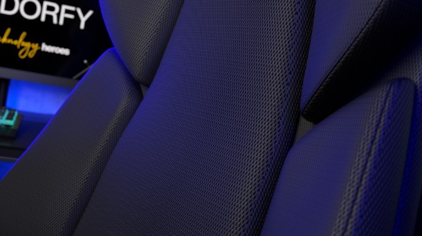 Endorfy herní židle Meta BK textil