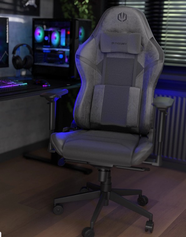 Endorfy herní židle Scrim BK textil