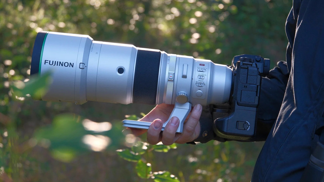 Profesionální superteleobjektiv Fujinon XF 500 mm f/5.6 R LM OIS WR