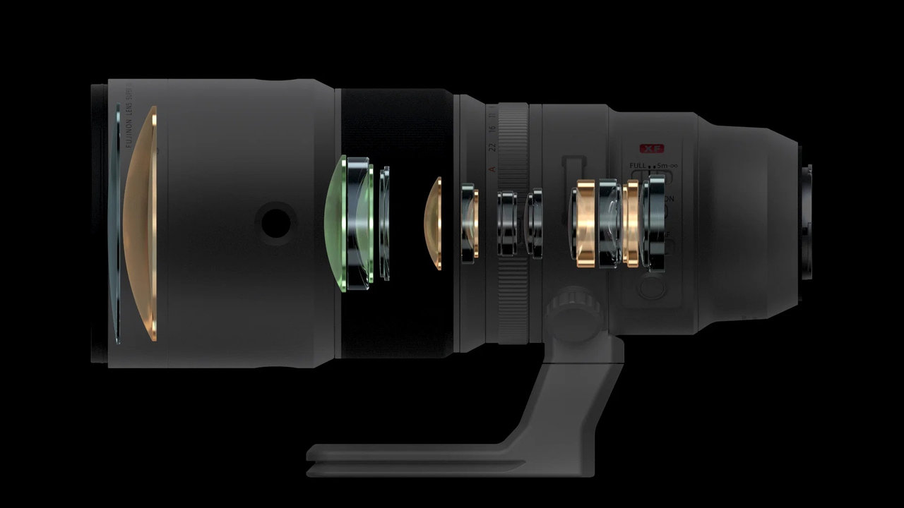 Profesionální superteleobjektiv Fujinon XF 500 mm f/5.6 R LM OIS WR