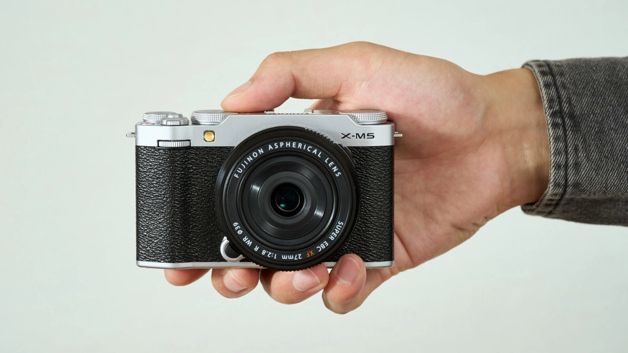 Digitální fotoaparát FujiFilm X-M5 body AI zpracování obrazu
