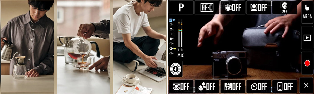 Digitální fotoaparát FujiFilm X-M5 body vloggování