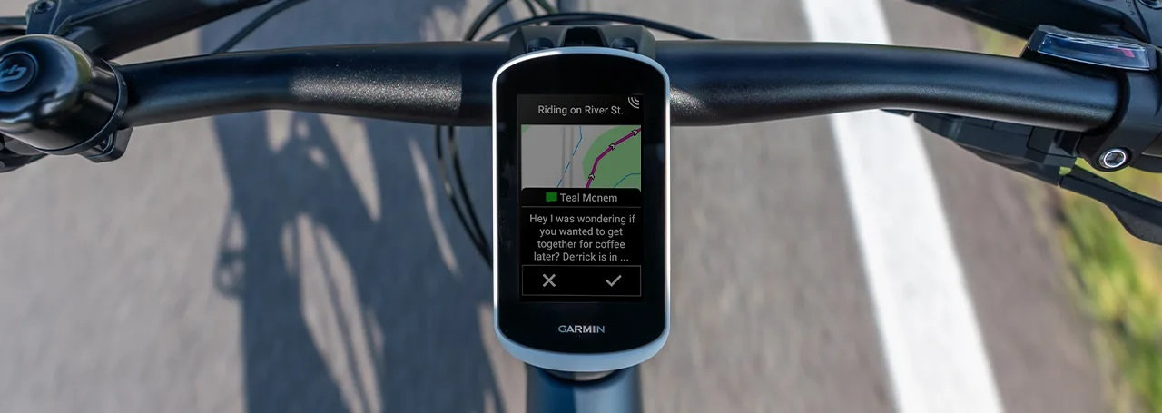 Mapový GPS cyklopočítač Garmin Edge Explore 2, GroupTrack