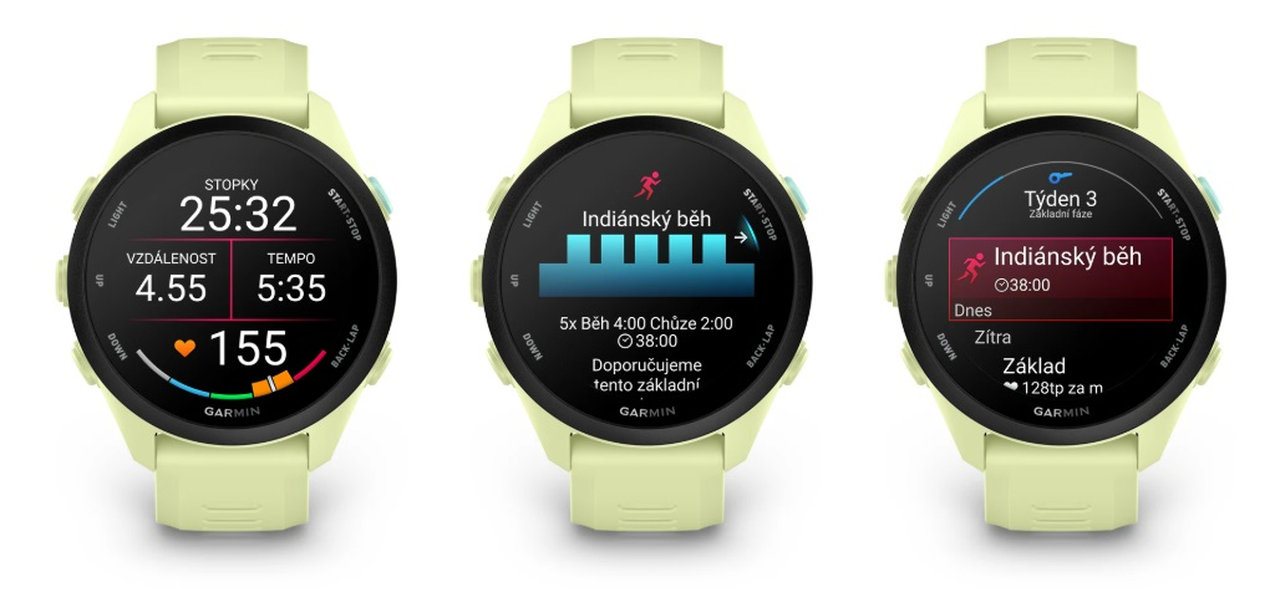 Běžecké chytré hodinky Garmin Forerunner 70
