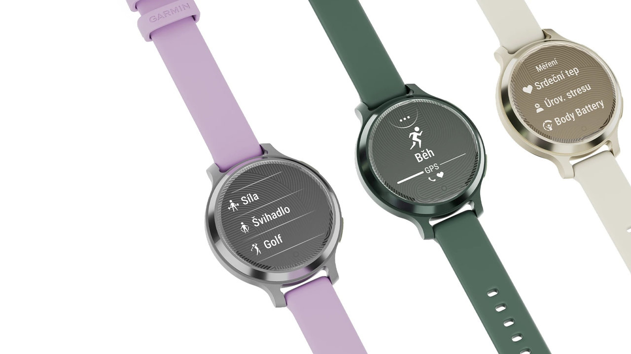 Chytré hodinky Garmin Lily 2 Active zdravotní funkce