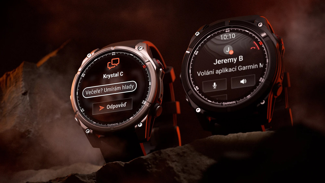 Chytré hodinky Garmin fēnix 8 Pro podpora LTE