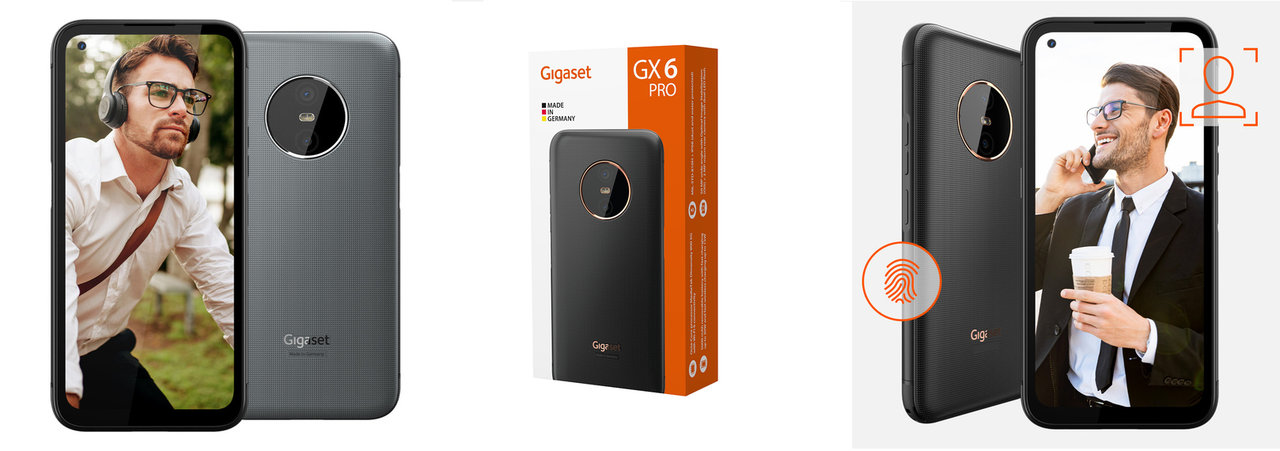 Odolný mobilní telefon Gigaset GX6 PRO