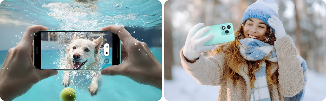 Mobilní telefon HONOR 400 Lite fotoaparáty s AI