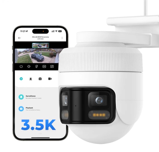 IMILAB EC6 Panorama Outdoor Security Camera