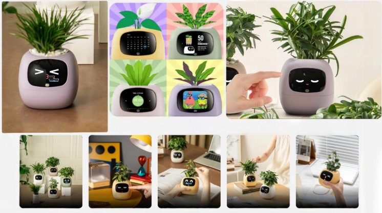 Inteligentní květináč PLANTSIO IVY gen 2, senzory