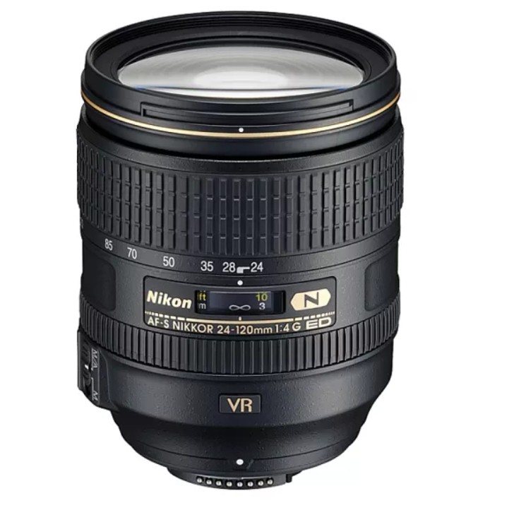 Kompaktní objektiv Nikon 24-120 mm F4G ED AF-S VR