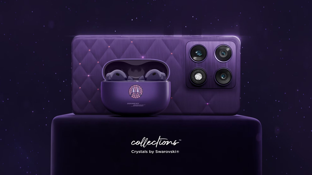 Mobilní telefon Motorola Signature, Swarovski edice