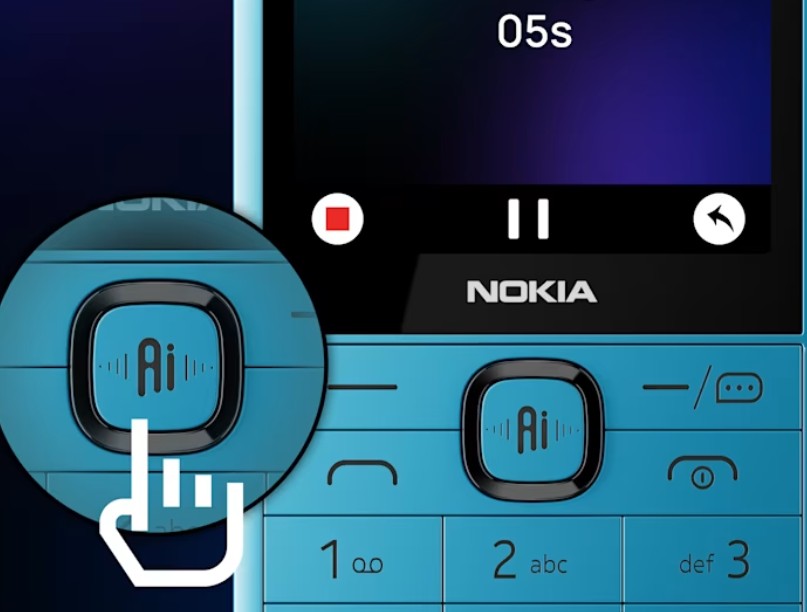Tlačítkový mobilní telefon NOKIA 235 4G