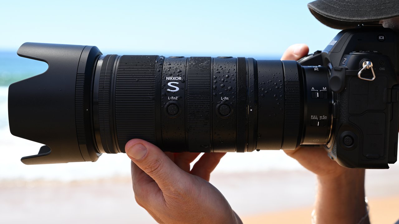 Profesionální teleobjektiv se zoomem NIKKOR Z 70-200mm f/2.8 VR S II