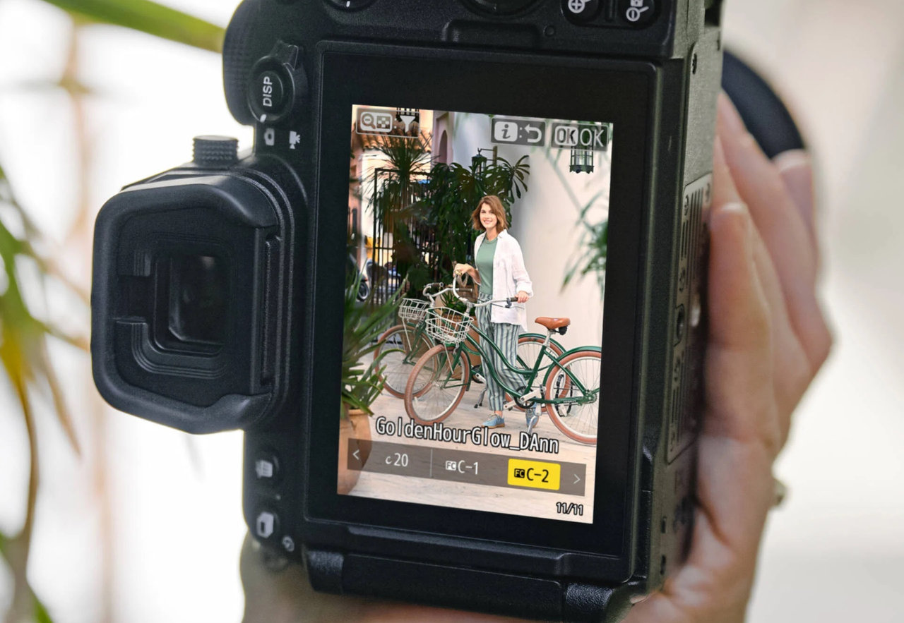 Bezzrcadlový FX fotoaparát Nikon Z5II picture control