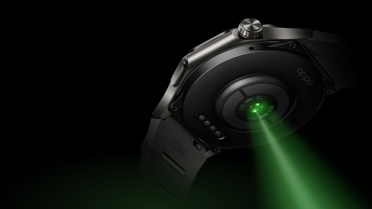 Chytré hodinky OPPO Watch X3, monitoring zdraví