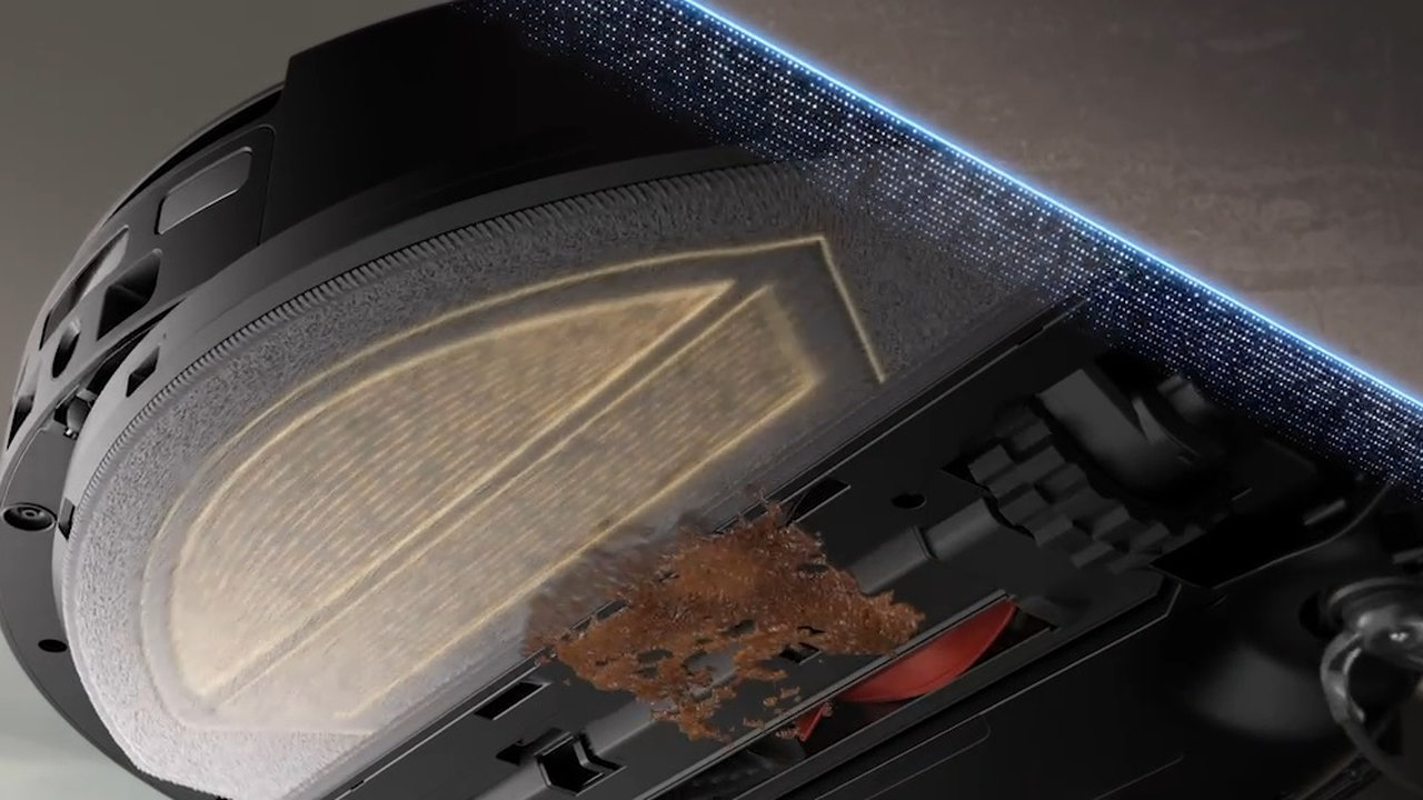 Robotický vysavač Roborock Saros 20 Sonic Complete, sonické mopování