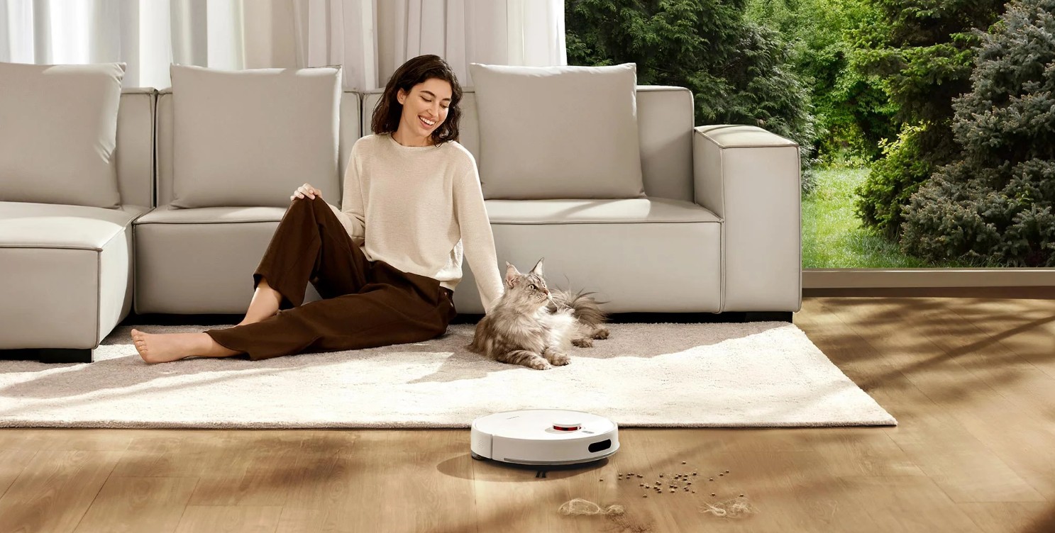 Robotický vysavač se stanicí Xiaomi Robot Vacuum H40 EU
