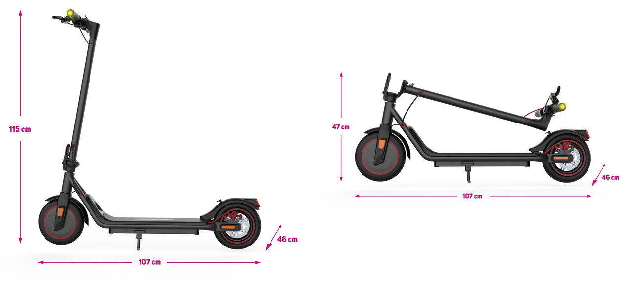 Elektrická koloběžka SENCOR SCOOTER S21 , design