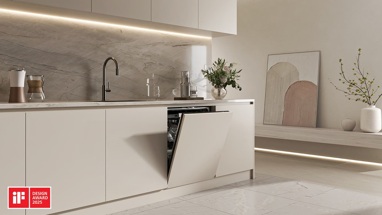 Vestavná myčka nádobí Samsung DW80H77WAI0U1 WaterJet Clean s AI Wash, 14 sad