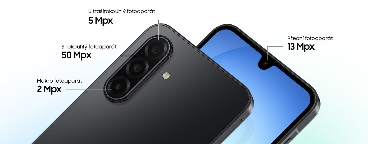 Mobilní telefon Samsung Galaxy A17 LTE fotovýbava