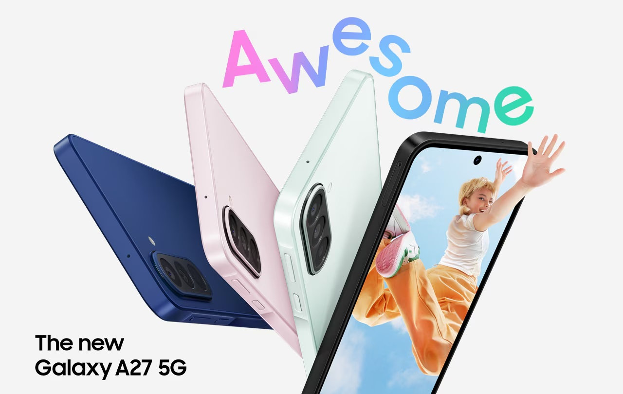 Mobilní telefon Samsung Galaxy A27 5G, design
