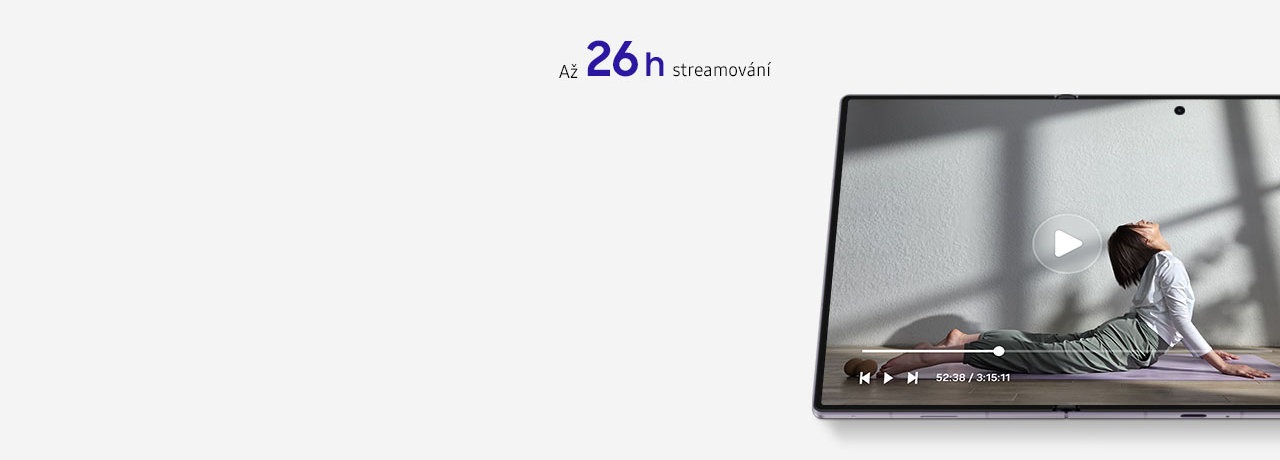 Mobilní telefon Samsung Galaxy Z Fold8 5G, výdrž