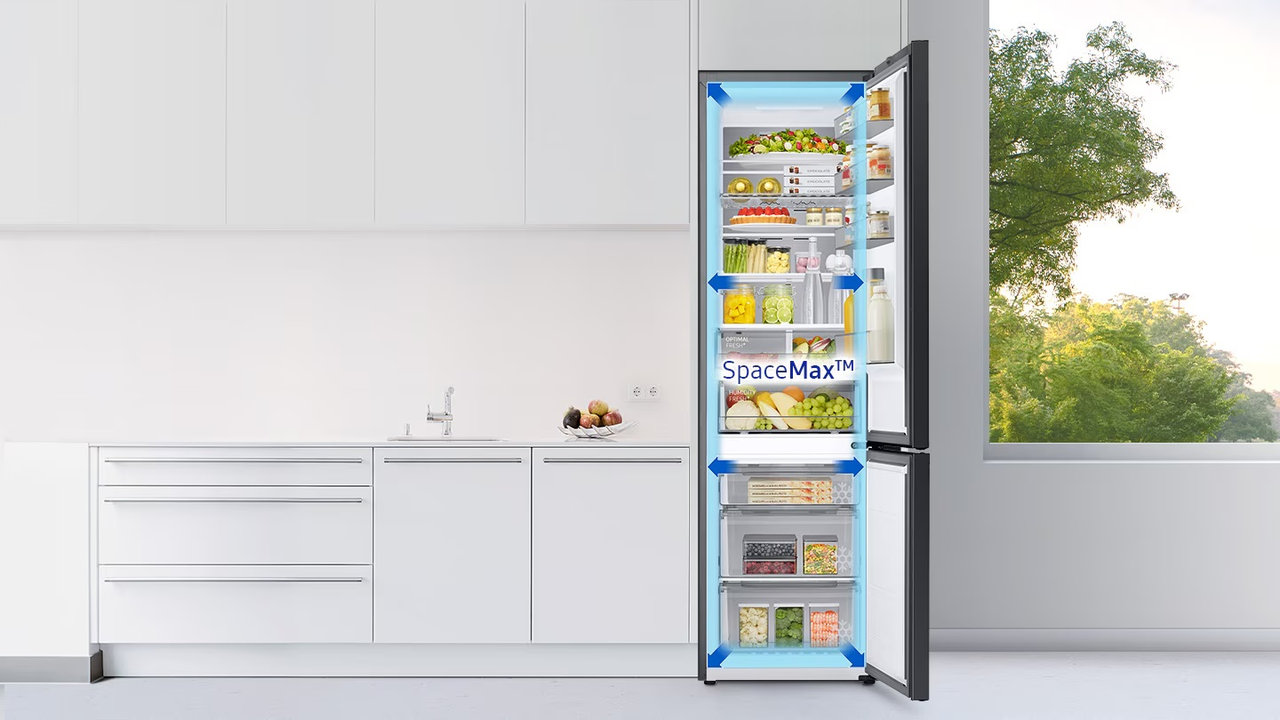 Kombinovaná chladnička Samsung RB38C600CS9/EF, nerezová