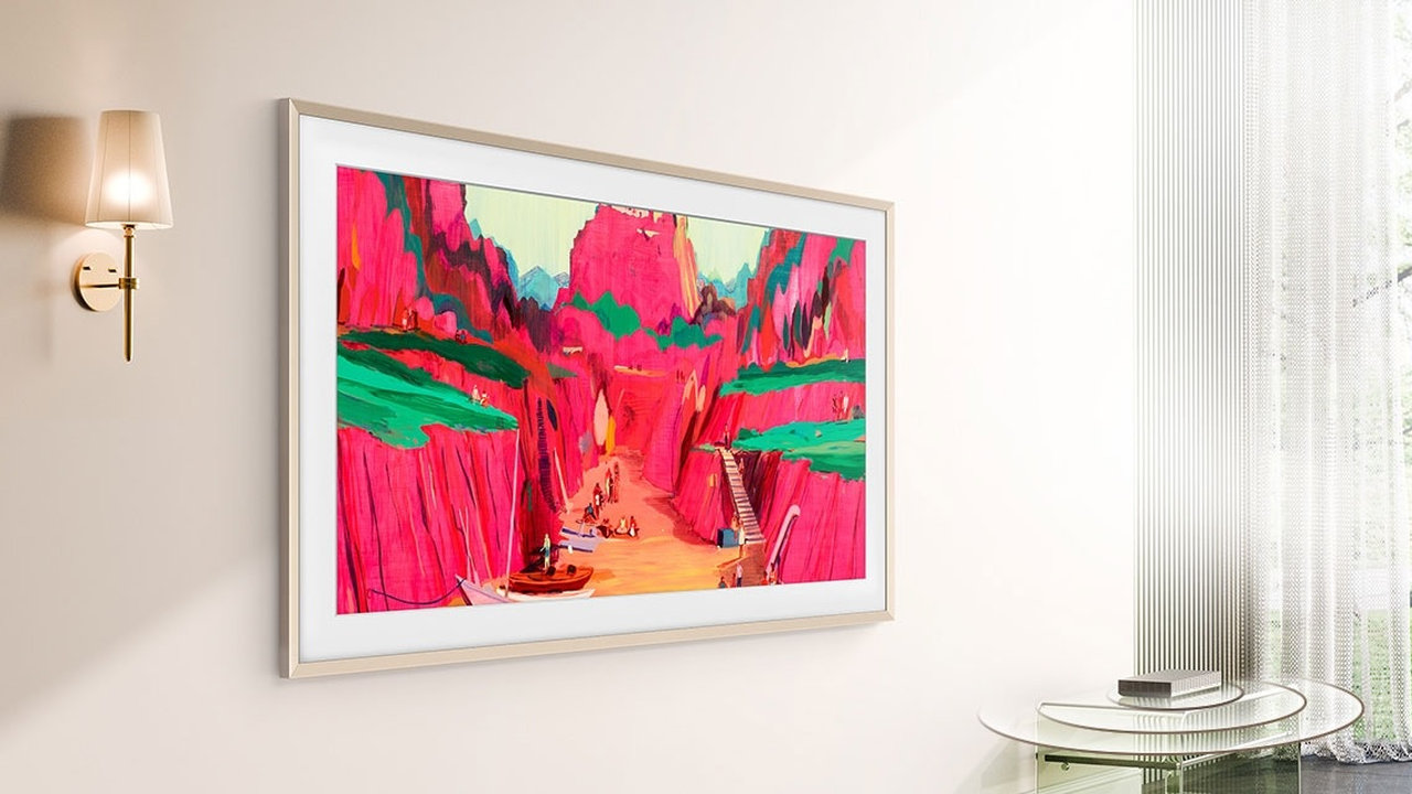 65″ lifestylový televizor Samsung The Frame QE65LS03FWUXXH (2025)