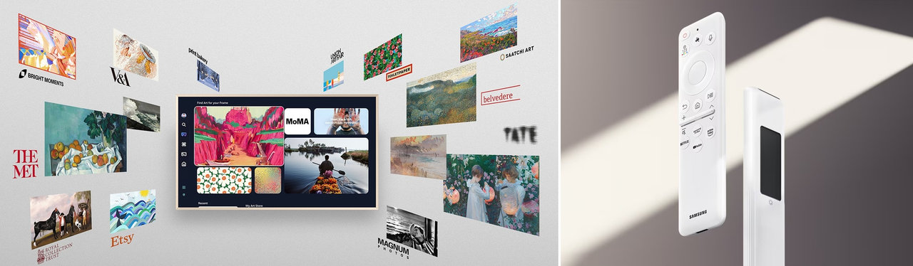 65″ lifestylový televizor Samsung The Frame QE65LS03FWUXXH (2025) konektivita