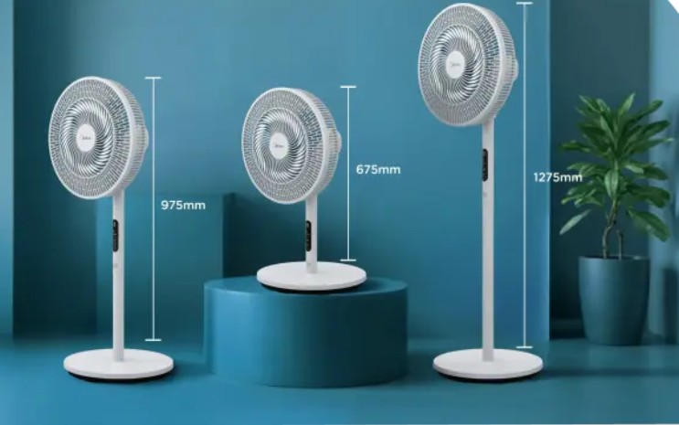 Stojanový ventilátor Midea MFS302RDDW