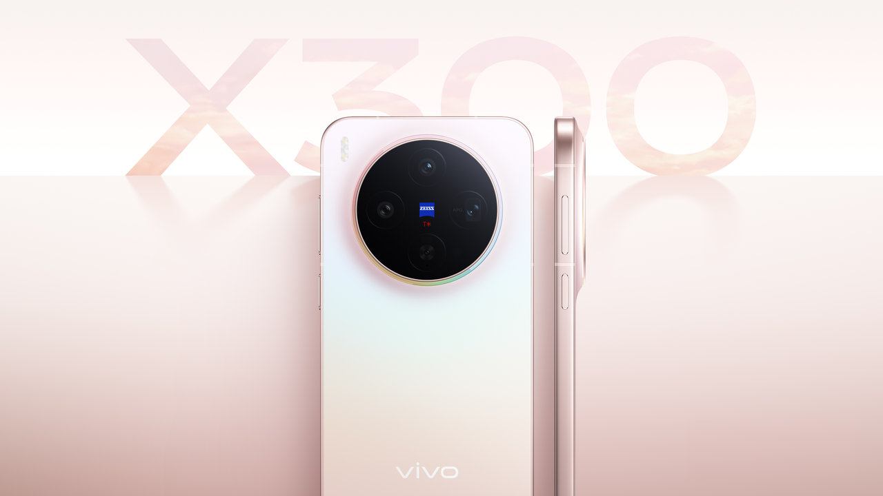 Mobilní telefon Vivo X300, design