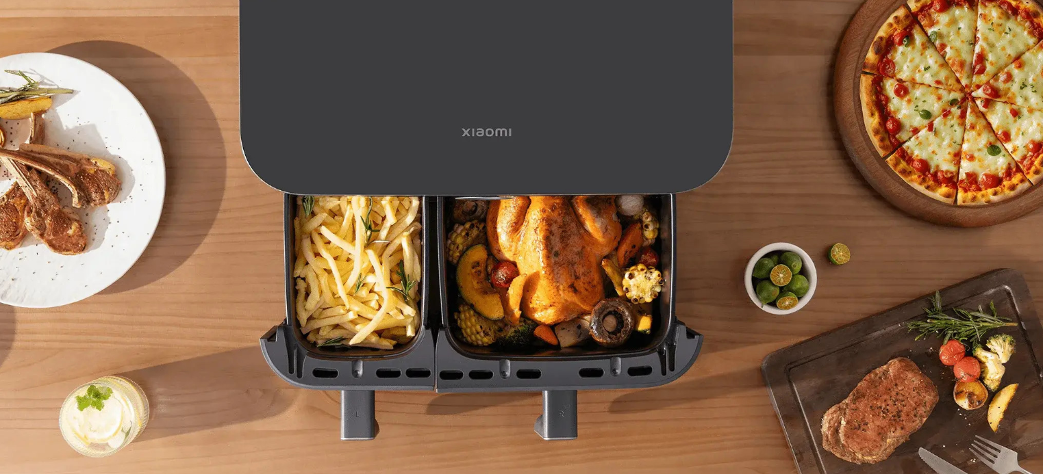 Horkovzdušná fritéza Xiaomi Dual Zone Air Fryer 10L