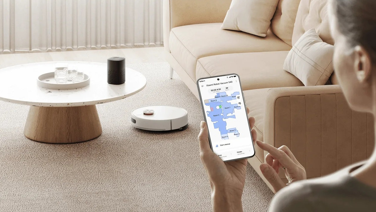 Robotický vysavač Xiaomi Robot Vacuum S40, Xiaomi Home
