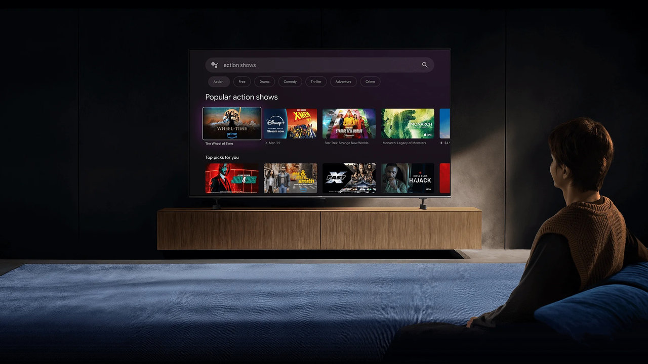 55″ televizor Xiaomi TV S Pro Mini LED 55 2025, aplikace