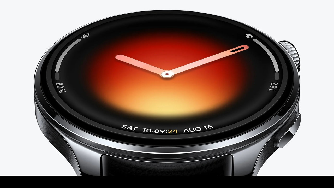 Chytré hodinky Xiaomi Watch 5, displej
