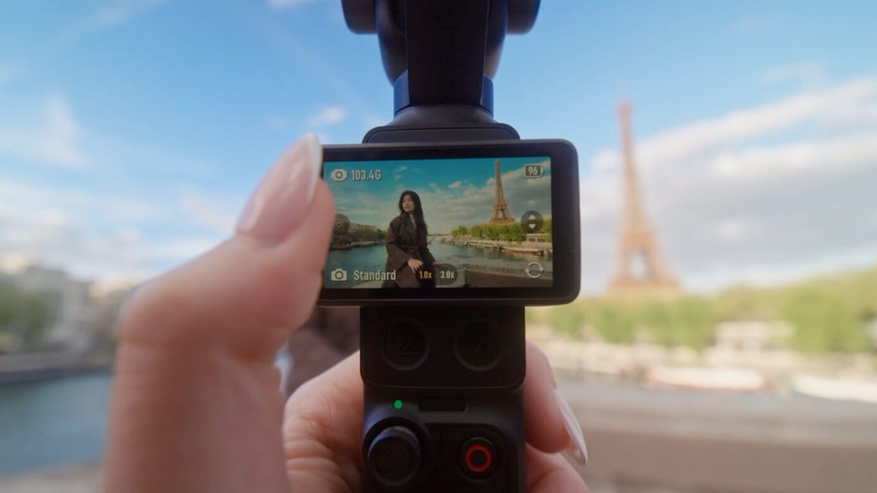 Ruční kamera se stabilizátorem DJI Osmo Pocket 4P