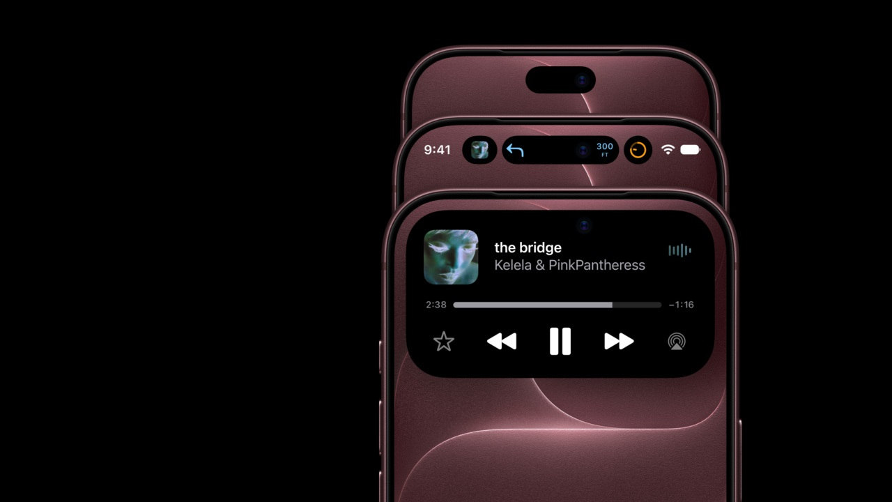 Mobilní telefon Apple iPhone 18 Pro, dynamic island
