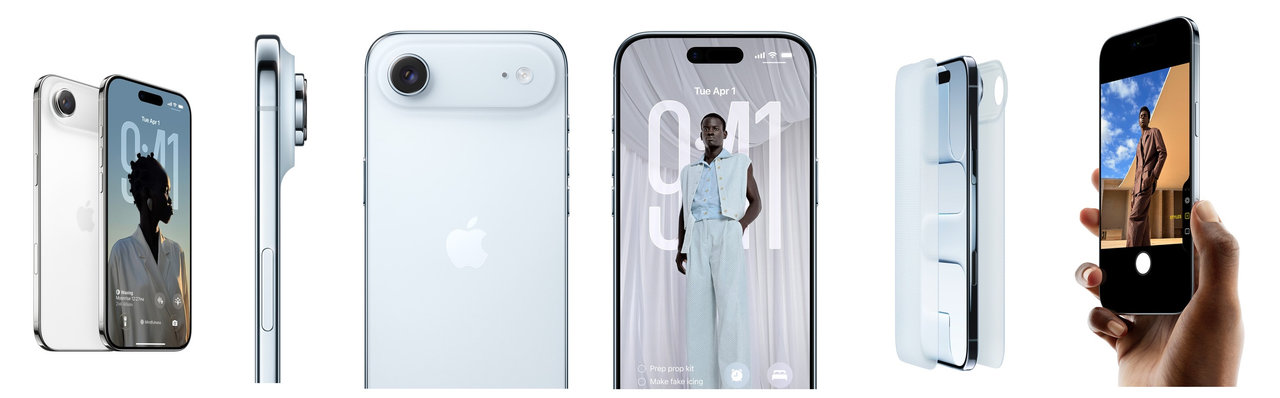 Mobilní telefon Apple iPhone Air konstrukce