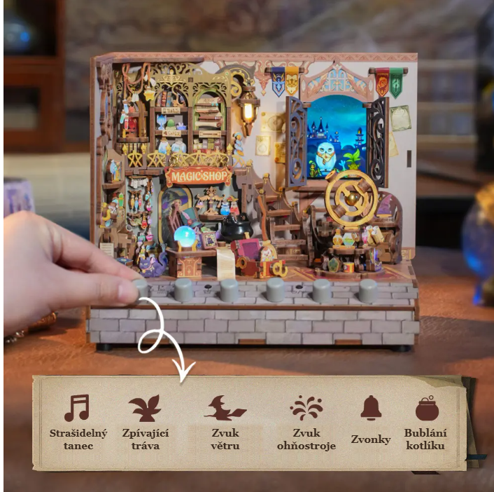 Stavebnice Tonecheer Magic Shop